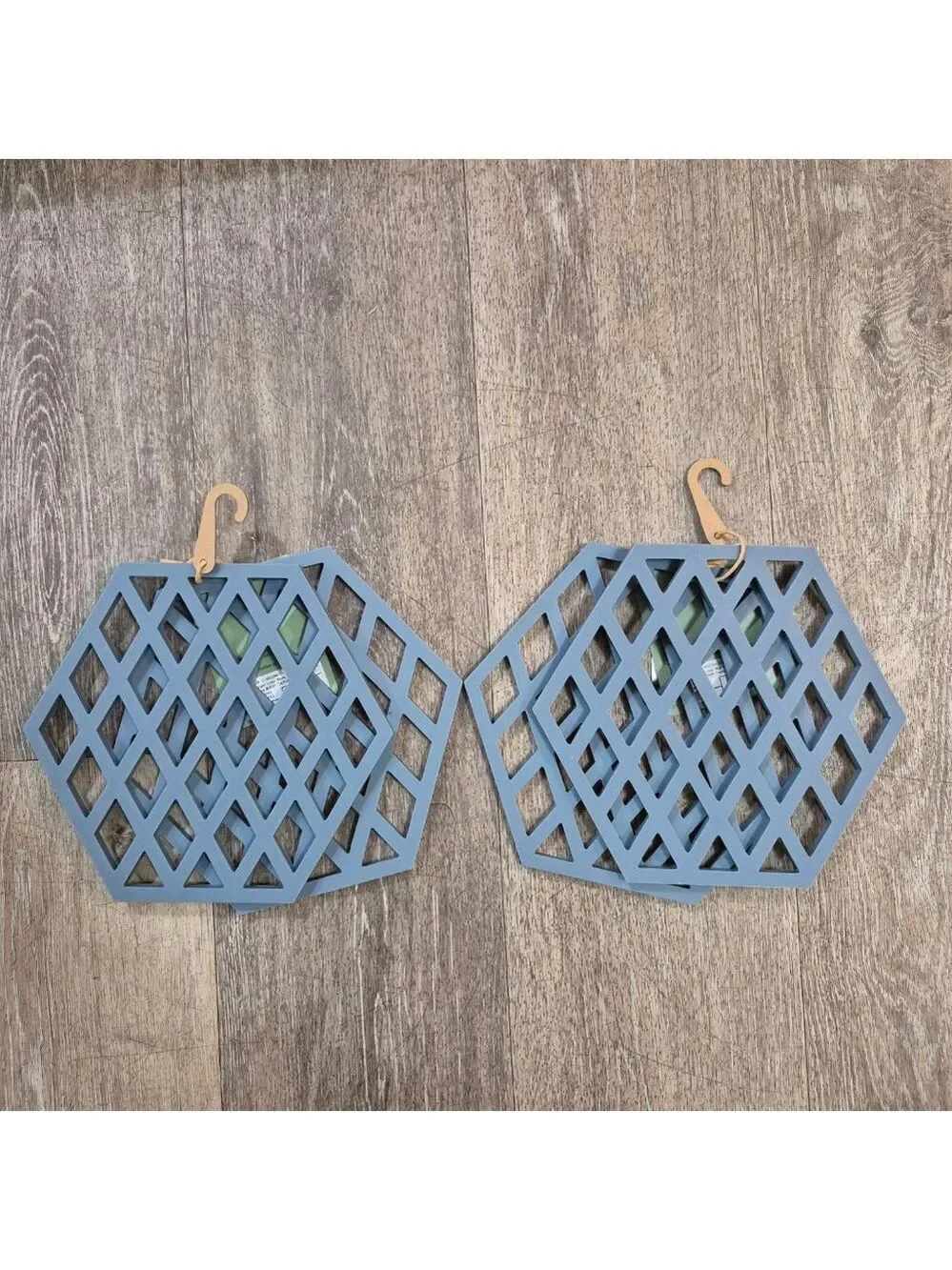 Figmint Blue Silicone Trivets Kitchen Tools One Size